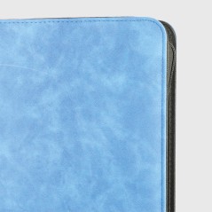 Hülle - Deluxe toploader zip 9-pockets 360 cards blue