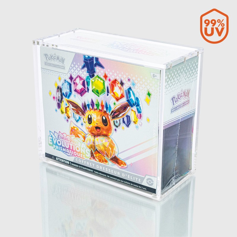 Protège-cartes - Acrylic case for pkm etb box with lid
