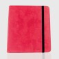 Protège-cartes - Ringed binder 9-pockets (900 cards) velvet effect red Protège-cartes - Ringed binder 9-pockets (900 cards) velvet effect red