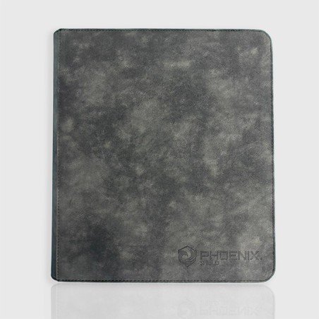 Protège-cartes - Prestige ringed binder zip 9-pockets (900 cards) velvet black