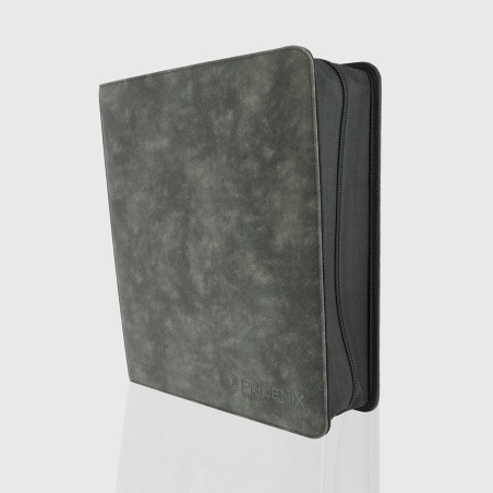 Protège-cartes - Prestige ringed binder zip 9-pockets (900 cards) velvet black