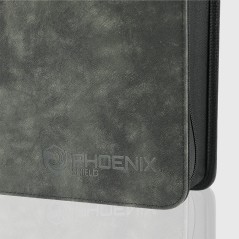 Protège-cartes - Prestige ringed binder zip 9-pockets (900 cards) velvet black