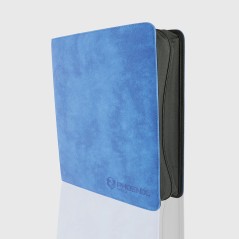 Protège-cartes - Prestige ringed binder zip 9-pockets (900 cards) velvet blue