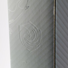 Protège-cartes - Prestige ringed binder zip 9-pockets (900 cards) velvet blue