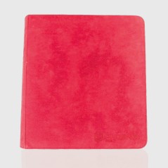 Protège-cartes - Prestige ringed binder zip 9-pockets (900 cards) velvet red