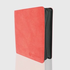 Protège-cartes - Prestige ringed binder zip 9-pockets (900 cards) velvet red