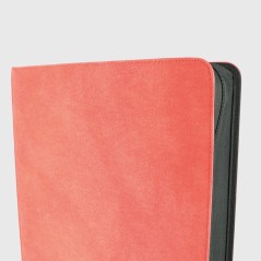 Protège-cartes - Prestige ringed binder zip 9-pockets (900 cards) velvet red