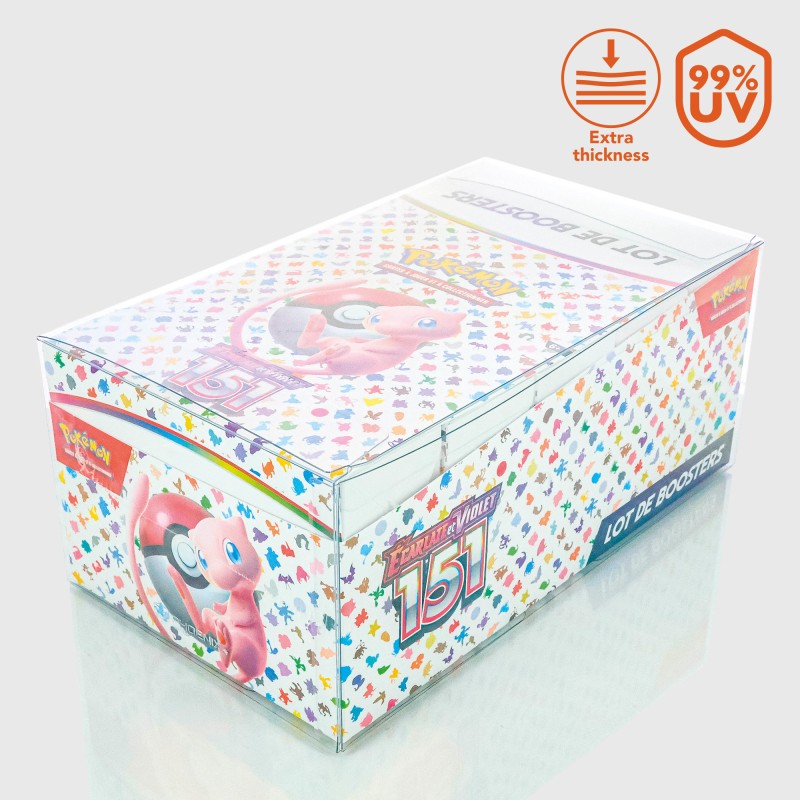 Protège-cartes - Crystal box ultimate protec 99% uvr for bundle box (x12)