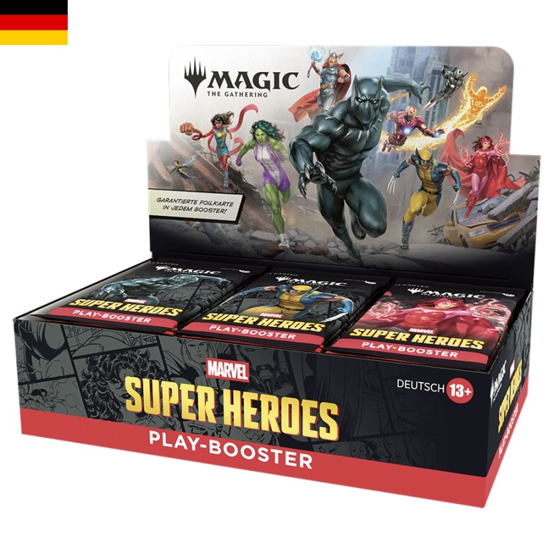 Cartes (JCC) - Booster de Jeu - Magic The Gathering - Booster de Jeu - Marvel Super Heroes