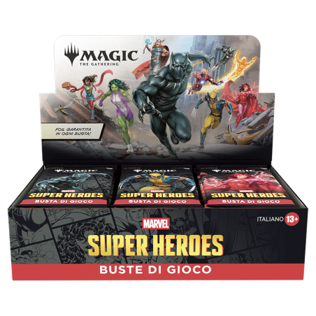 Cartes (JCC) - Booster de Jeu - Magic The Gathering - Booster de Jeu - Marvel Super Heroes