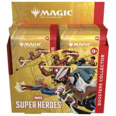 Trading Cards - Collector Booster - Magic The Gathering - Collector Booster - Marvel Super Heroes