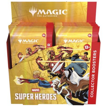 Trading Cards - Collector Booster - Magic The Gathering - Collector Booster - Marvel Super Heroes