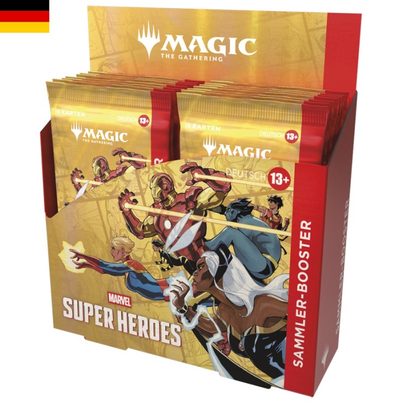 Trading Cards - Collector Booster - Magic The Gathering - Collector Booster - Marvel Super Heroes Trading Cards - Collector Booster - Magic The Gathering - Collector Booster - Marvel Super Heroes