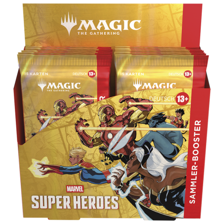 Trading Cards - Collector Booster - Magic The Gathering - Collector Booster - Marvel Super Heroes
