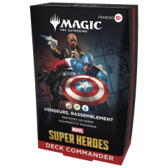 Trading Cards - Commander Deck - Magic The Gathering - Commander Deck Set - Marvel Super Heroes
