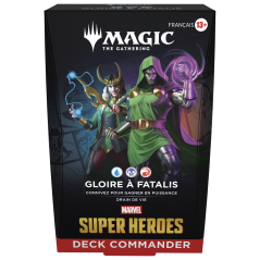 Trading Cards - Commander Deck - Magic The Gathering - Commander Deck Set - Marvel Super Heroes