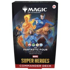 Trading Cards - Commander Deck - Magic The Gathering - Commander Deck Set - Marvel Super Heroes