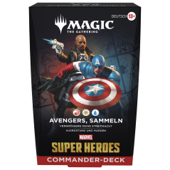Trading Cards - Commander Deck - Magic The Gathering - Commander Deck Set - Marvel Super Heroes