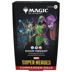 Trading Cards - Commander Deck - Magic The Gathering - Commander Deck Set - Marvel Super Heroes