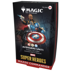 Trading Cards - Commander Deck - Magic The Gathering - Commander Deck Set - Marvel Super Heroes