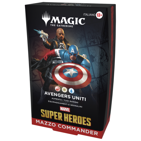 Trading Cards - Commander Deck - Magic The Gathering - Commander Deck Set - Marvel Super Heroes