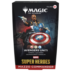Trading Cards - Commander Deck - Magic The Gathering - Commander Deck Set - Marvel Super Heroes