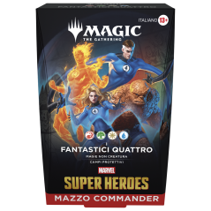 Trading Cards - Commander Deck - Magic The Gathering - Commander Deck Set - Marvel Super Heroes