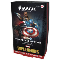 Trading Cards - Commander Deck - Magic The Gathering - Commander Deck Set - Marvel Super Heroes