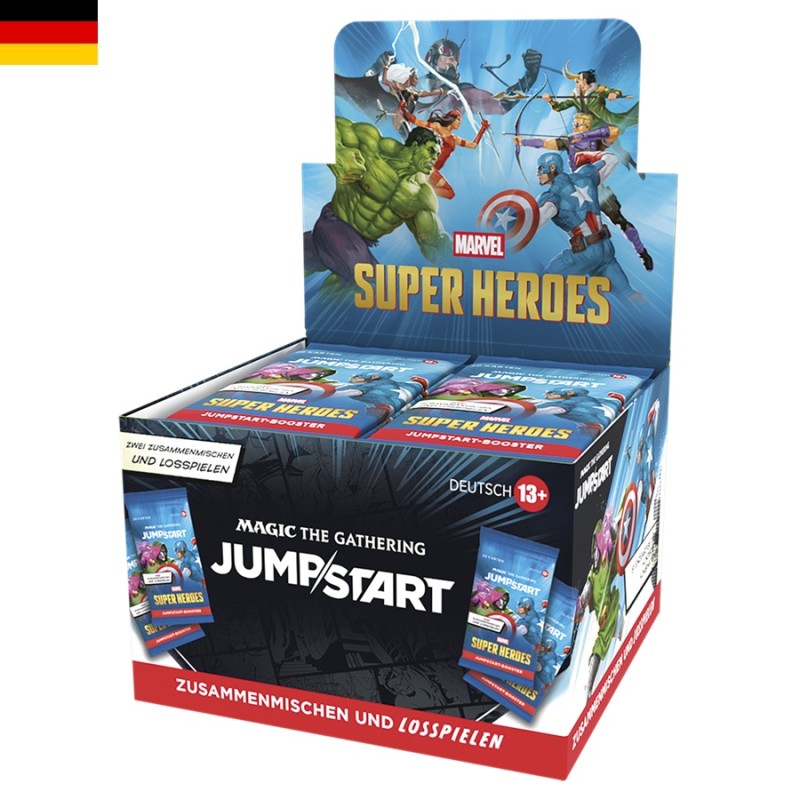 Cartes (JCC) - Booster Jumpstart - Magic The Gathering - Booster Jumpstart - Marvel Super Heroes