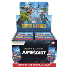 Cartes (JCC) - Booster Jumpstart - Magic The Gathering - Booster Jumpstart - Marvel Super Heroes