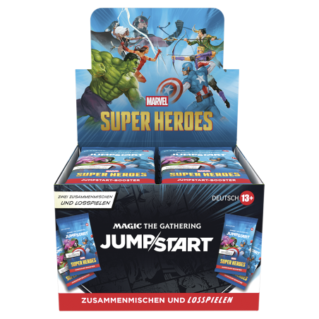 Cartes (JCC) - Booster Jumpstart - Magic The Gathering - Booster Jumpstart - Marvel Super Heroes