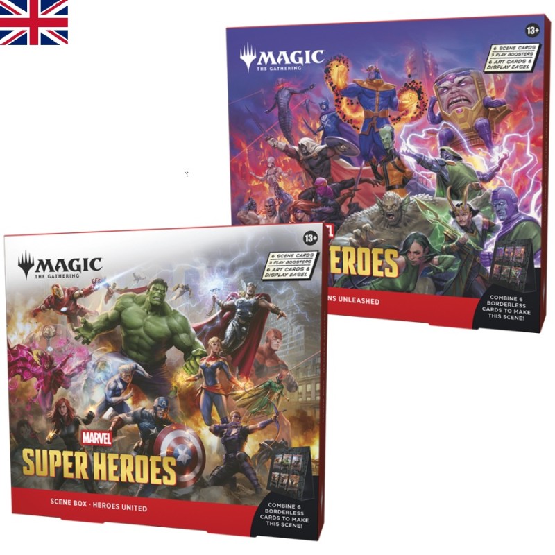 Trading Cards - Scene Box - Jenseits des Multiversums - Magic The Gathering - Scene Box Set - Marvel Super Heroes