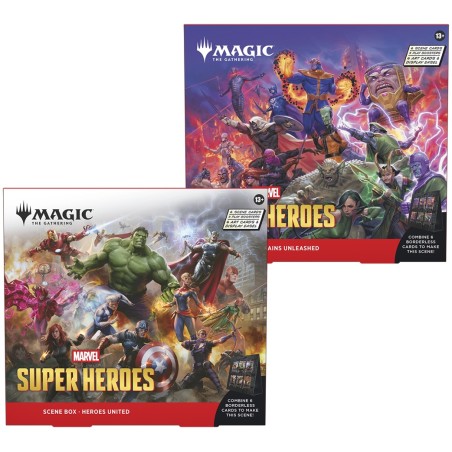 Trading Cards - Scene Box - Jenseits des Multiversums - Magic The Gathering - Scene Box Set - Marvel Super Heroes