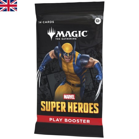 Cartes (JCC) - Booster sous Blister - Magic The Gathering - Booster de Jeu sous Blister - Marvel Super Heroes