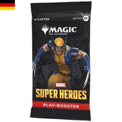Cartes (JCC) - Booster sous Blister - Magic The Gathering - Booster de Jeu sous Blister - Marvel Super Heroes