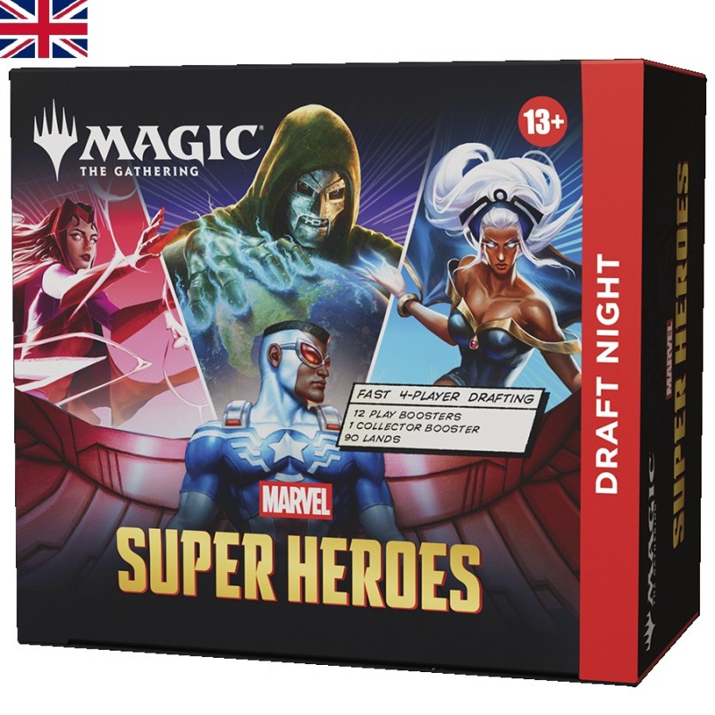 Trading Cards - Draft Night - Magic The Gathering - Draft Night - Marvel Super Heroes Trading Cards - Draft Night - Magic The Gathering - Draft Night - Marvel Super Heroes