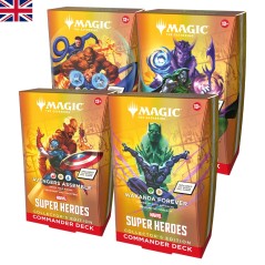 Trading Cards - Commander Deck - Magic The Gathering - Commander Collector Deck Set - Marvel Super Heroes