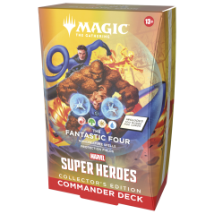 Trading Cards - Commander Deck - Magic The Gathering - Commander Collector Deck Set - Marvel Super Heroes