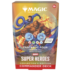 Trading Cards - Commander Deck - Magic The Gathering - Commander Collector Deck Set - Marvel Super Heroes