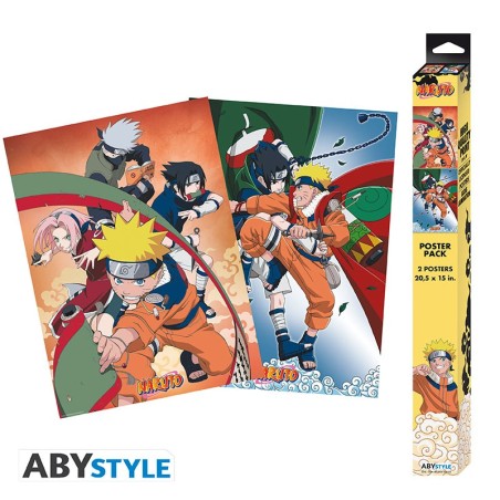 Poster - Damaged packaging - Naruto - Equipe 7