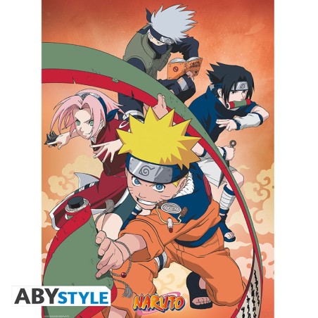 Poster - Damaged packaging - Naruto - Equipe 7