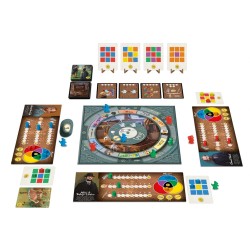 Board Game - Strategic Placement - Management - Colors of Paris