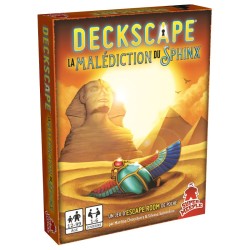 Escape Game - Cooperative - Cards - Puzzle - Decksckape - La malédiction du Sphinx