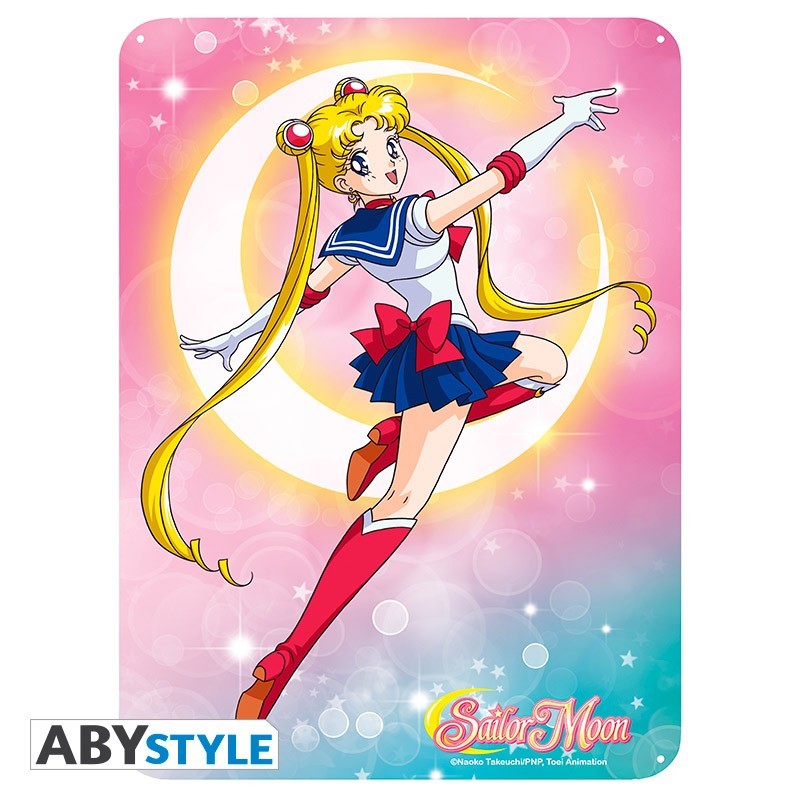 Metallplatte - Beschädigte Verpackung - Sailor Moon - Sailor Moon