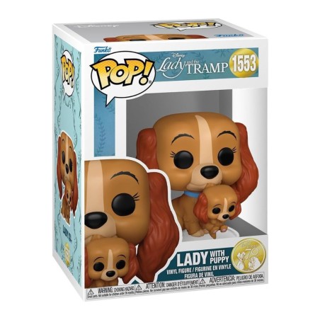 POP - Emballage endommagé - Disney - La Belle et le Clochard - Lady & chiot