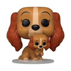 POP - Emballage endommagé - Disney - La Belle et le Clochard - Lady & chiot
