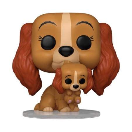 POP - Emballage endommagé - Disney - La Belle et le Clochard - Lady & chiot