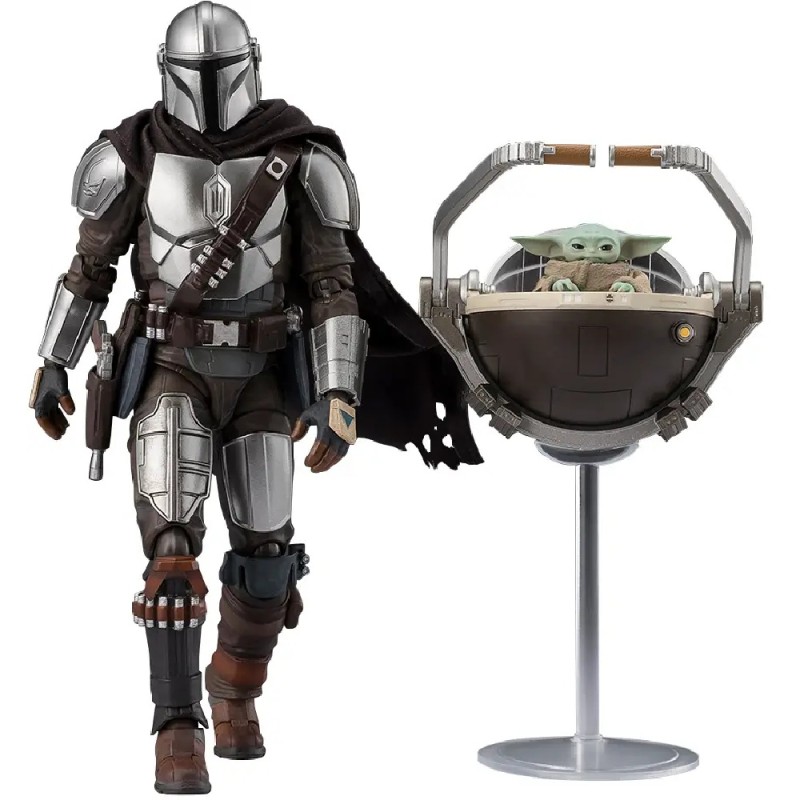 Gelenkfigur - S.H.Figuarts - Star Wars - The Mandalorian und Grogu