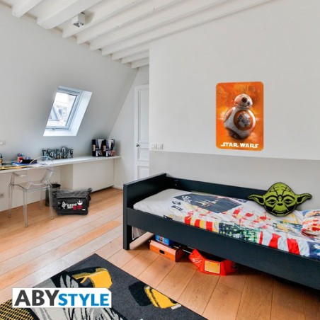 Plaque métallique - Star Wars - BB-8