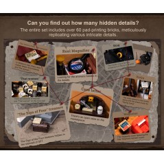 Set de construction - Emballage endommagé - Sherlock Holmes - Baker Street 221B Apartment